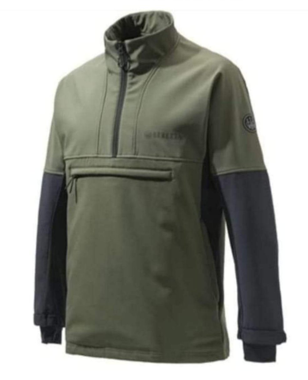 Giacca soft shell mezza zip beretta